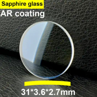 Double Dome 31*3.6*2.7mm Sapphire Crystal Glass AR Coating For SBDC001/7 Orient Mako Ray 2 FAA02001/4B9/5D Atlas Land Shark