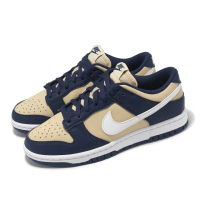 【NIKE 耐吉】休閒鞋 Wmns Dunk Low Next Nature 女鞋 海軍藍 奶油黃(DD1873-401)