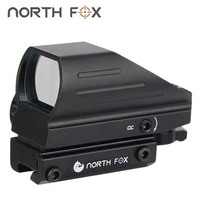 NORTH FOX 1x22x33 Optics Sight For Hunting Riflescope Tactical Holographic Red Dot sight fit 20mm Rail