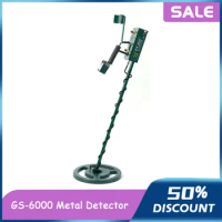 with Charger GS-6000 Professional Metal Detector Pinpointer Gold Treasure Finder Pinpointing Seeker 