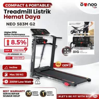 Treadmill REDPANDA Elektrik NEO-583M Multifungsi Murah Listrik Lipat Portable Low Watt Fitness Gym M