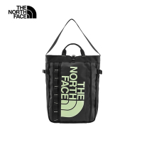 【The North Face 官方旗艦】北面男女款黑色品牌LOGO大容量後背包｜3KX2YOT 筆電包/登山包