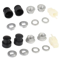 Bicycles Hub Motor Screw Nut Washer/Spacers/Nut Cover for Motor Electric Bicycles Motor Part Electric Bicycles Hub Lock