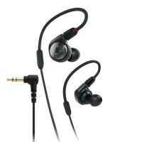 【audio-technica 鐵三角】ATH-E40 雙動圈耳塞式耳機