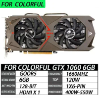 Remove the computer graphics card independently 98%NEW / FOR COLORFUL GTX 1060 6GB