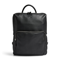 MARKBERG Frame 丹麥手工牛皮潮流後背包 電腦包 旅行包 真皮包 (個性黑)