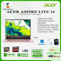 Acer Aspire Lite AL14-42P-R1D5 Ryzen 3-5300U 8GB 512GB SSD Win11+OHS2024