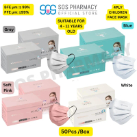 Medison Kids 4ply Surgical Face Mask (50pcs/box)