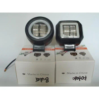 LAMPU LED TEMBAK SOROT 20 WATT 4D MOBIL MOTOR KOTAK BULAT