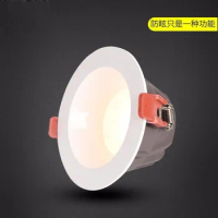20pcs Recessed Dimmable LED Downlight 3000K 4000K 6000K 5W 7W 12W 15W 20W 30W 40W Kitche Hotel Ceiling lamp For Shower Room