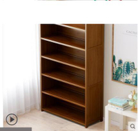 折扣價✅簡易書櫃子 書架 置物架 落地實木兒童省空間學生桌上多層收納架 最佳YP