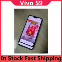 In Stock Vivo S9 5G Smart Phone 33W Fast Charger 4000mAh 64.0MP 6.44" 90HZ AMOLED Dimensity 1100 Android 11.0 Face ID Bluetooth