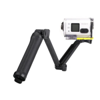 3 Way Waterproof Monopod Selfie Grip Tripod Mount For sony action cam HDR-AS100V AS300R AS50 AS200V X3000R AEE sport camera