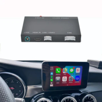 Wireless Radio CarPlay For Mercedes Benz C-Class W205 GLC With Android Auto Mirror Link AirPlay Car Play Youtube Function