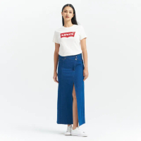 【LEVIS】牛仔裙 牛仔長裙 丹寧裙 全長裙 人氣新品 003W6-0000