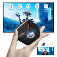 Custom Mini Smart Dlp Outdoor Travel Pocket Led Video Projector With USB 2.0 Home Theater Short Throw Projectors