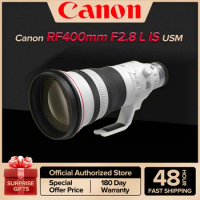 Canon RF400mm F2.8 L IS USM Exclusively for EOS R-series cameras Wide-aperture 400mm f/2.8 Super-telephoto Lens