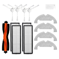 For Xiaomi Robot Vacuum X10 Robot Vacuum Cleaner Parts Accessories Main Side Brush Hepa Filter Mop Cloth