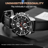 Jam Tangan Pria Sporty Impor  Original Tahan Air Fashion Business Auto Date Analog Aksesoris Arloji