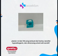 MICROPORE 3M 1 INCH  / PLESTER PEREKAT