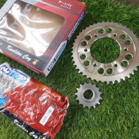 GIR/GEAR SET Scorpio Z 428H 15T-44T 118L RANTAI GOLD SERIES GIRSET Scorpio Z KC PREMIER