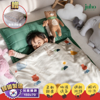 【Juho deco】抗塵蟎四件組童睡袋-多款可選(韓國製造/附收納袋/可水洗)