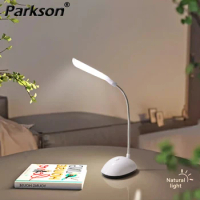 Modern LED Table Reading Lamps For Study Dormitory Bedroom Bedside Room Reading Battery Light Powered Eye Protection Desk Lights
