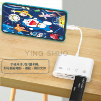 【NiNi House】四合一 OTG 讀卡機 iPhone(Lightning)