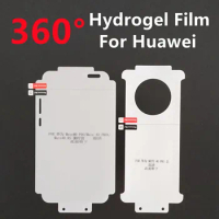 4pcs Full Body Cover Hydrogel Film For Huawei P30 P40 P50 P60 Pro Screen Protector For Mate30 Mate40 Mate50 Pro Nova10 9 8 7pro