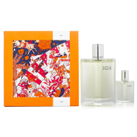 Hermes H24 Coffret：淡香水噴霧 100ml/3.3oz + 淡香水噴霧 12.5ml/0.42oz 2 件
