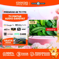 TERBARU COOCAA TV 75 inch Y73 - 4K Google TV - S AI Engine - MEMC - Dolby Audio - HDR10/HLG - Find M