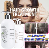 Anti-hair Loss Shampoo Lightweight Hair Strengthening Shampoo Deep Nourishing Cleansing Oil Smooth and Fluffy Shampoo 400ml