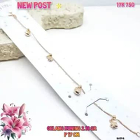 New Collection Gelang Tangan Variasi - Gold - Kadar 17k - 2,18 - Bintang Mas Semarang