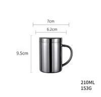 เยอรมนี Zwilling 304สแตนเลสแก้วฉนวนกันความร้อนถ้วยถ้วยน้ำที่มีฝาปิดถ้วยชากาแฟสำนักงานครัวเรือนถ้วย