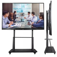 China Manufacture 65 Inch Smart TV Board Office/School/Classroom Touch Screen Stand Electronic Interactive Whiteboard