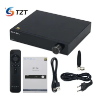 TZT SMSL D-6 High Resolution USB DAC Bluetooth DAC Receiver Dual AK4493S QCC5125 DSD512 PCM 768KHz/32Bit