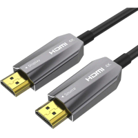【宇聯】協會認證HDMI2.0版 真4K/60Hz德國四芯工程光纖線 5M