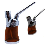 2024Dual purpose dual filter multifunctional hookah bottle, hookah bag, portable hookah pipe, old-fashioned cigarette holder