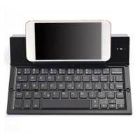 Mini Foldable BT Keyboard Portable Keyboard Lightweight Energy Saving Seamless Mini Keyboard for iPad Smartphones tablets