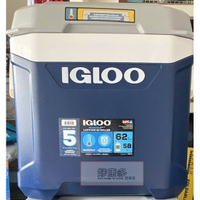 附輪拉桿冰桶 冰箱 小冰箱 行動冰箱 美國 IGLOO 5日鮮 58公升(62QT) COSTCO 代購 好市多