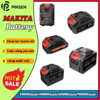 PINSEN MAKITA pin lithium 33-60mm 10000/40000/68000/90000mAh, thích hợp cho dụng cụ điện Makita, có 