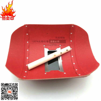 電焊機配件 電焊面罩 手持式面罩 焊帽 電焊帽配黑白片 防水紅色