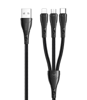 Mcdodo - CA696/ 3 合 1 Lightning+Micro USB+Type-c 線/ 1.2m