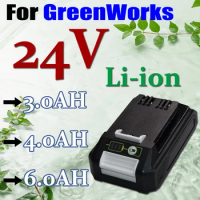 24V 3000/4000/6000mAh for Greenworks Suitable electric tool screwdriver lawn mower lithium battery