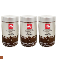 illy 印度風味 咖啡豆 (250g/罐) 3入組
