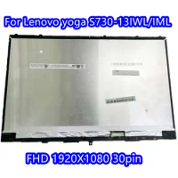 For Lenovo Yoga 730-13 730-13IKB Lcd Touch Screen Digitizer &amp; Bezel 13.3" FHD 5D10Q89746