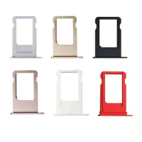 Silver/Black/Neon Black/Gold/Rose Gold/Red Color SIM Card Tray Holder for Apple iPhone 7