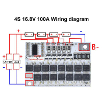 3S4S5S BMS 12V 16.8V 21V 3.7V 100A LI-LMO LMO Ternary litium bateri perlindungan lembaga Li-Pengecas