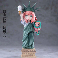 Mimo สัญลักษณ์แห่งเสรีภาพ Statue of Liberty, แฮนด์เมดโมเดล Ania, เครื่องประดับของเล่นการ์ตูนน่ารักแล