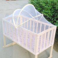 Universal Baby Kids Cradle Mosquito Net Crib Cot Mesh Canopy on the crib Infant Toddler Playpens Baby Bed Tent 90x50cm